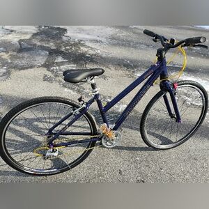 Cannondale Purple Bicycle Customized 700c Tires SP300
